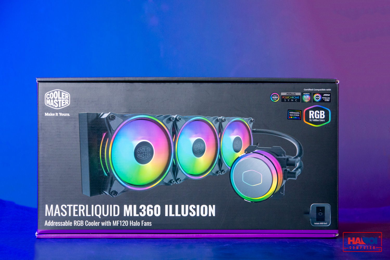 Tản nhiệt nước CPU Cooler Master MasterLiquid ML360 ILLUSION ARGB Gen2